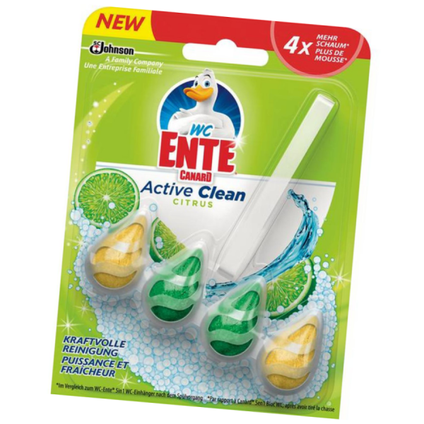 WC-Ente Active Clean-Citrus 38,6g WC-Einhänger