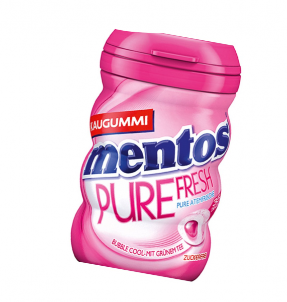 mentos Gum Pure Fresh Bubble Gum 70g Dose