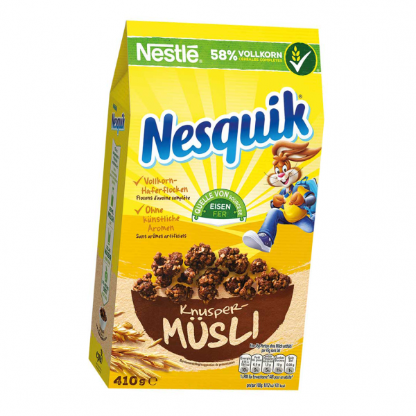 Nestle Knusper-Müsli Nesquik 410g