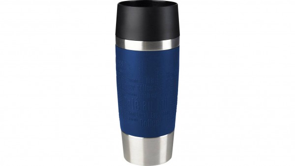 EMSA Travel Mug Isolierbecher Blau 360ml