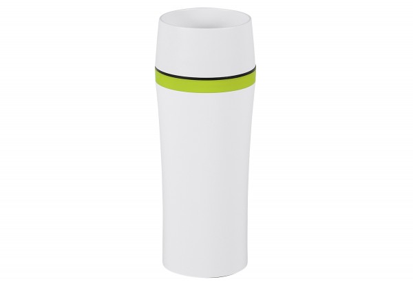 Emsa Travel Mug Fun Isolierbecher Weiß Grün 360ml