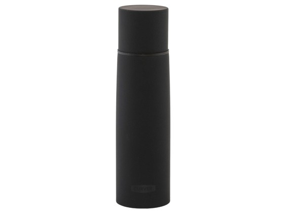 Curver Thermosflasche aus Edelstahl schwarz 0,5L