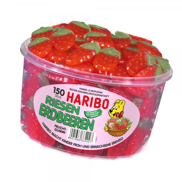 Haribo Riesen Erdbeeren 150er Dose
