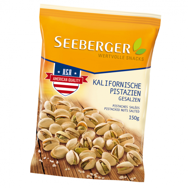 Seeberger Kalifornische Pistazien gesalzen 150g