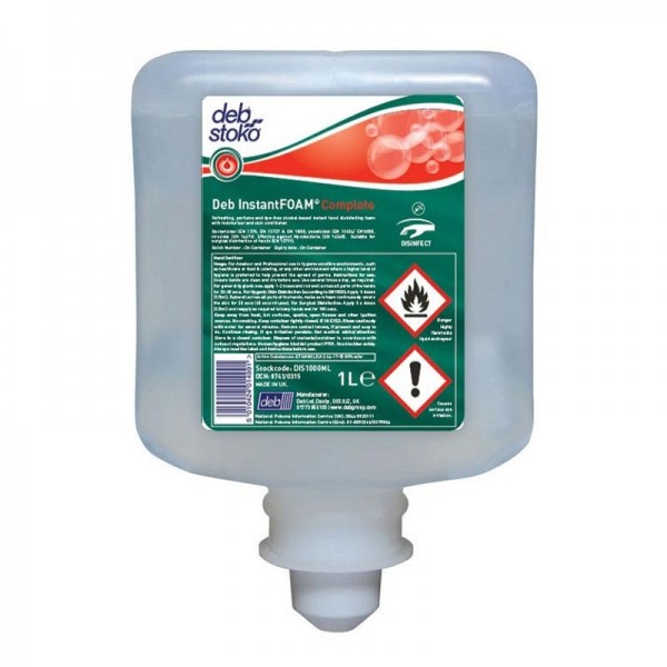 Deb InstantFOAM® Complete Schaum-Handdesinfektionsmittel