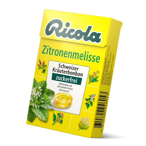 Ricola Zitronenmelisse Box 50g