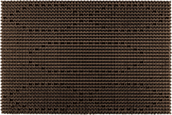 Fußmatte Allwetter dunkelbraun 40*60 cm