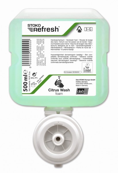STOKO® Refresh Handwaschschaum GREEN LINE Citrus Wash 500ml (3-G)